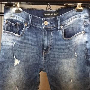 Express 6S mid rise jean legging